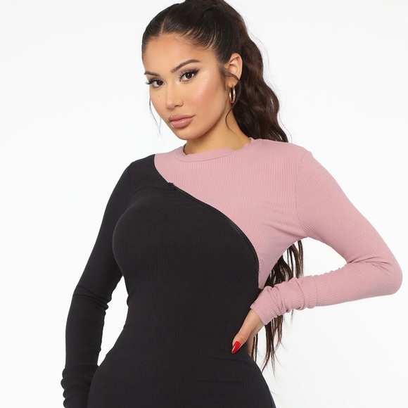 Colorblock romper - Picture 2 of 4